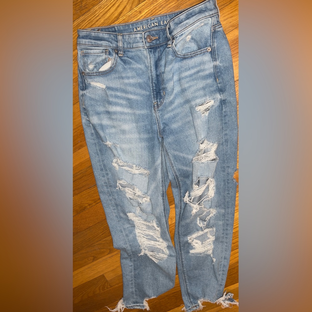 American Eagle Stretch Ripped Jeans